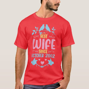 Best Wife Since October 2009 Wedding Marry 13 Year T-Shirt