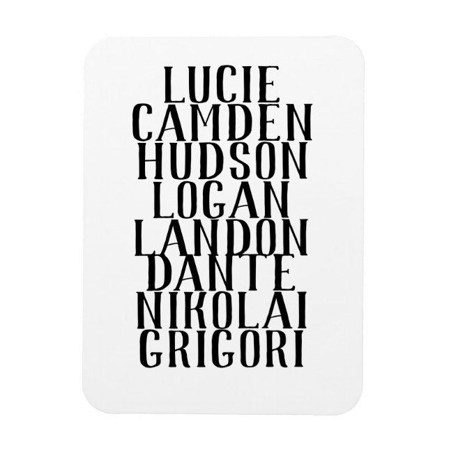 Best Wishes Character Magnet (Vertical)