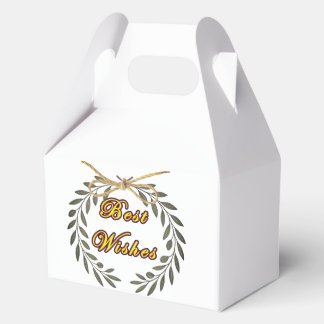 Best Wishes Favour Box