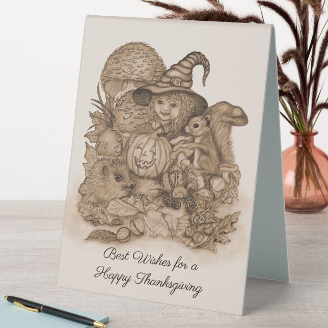 Best Wishes for a Happy Thanksgiving (In SItu (Table))