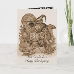 Best Wishes for a Happy Thanksgiving Card