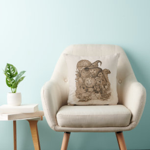 Best Wishes for a Happy Thanksgiving Cushion
