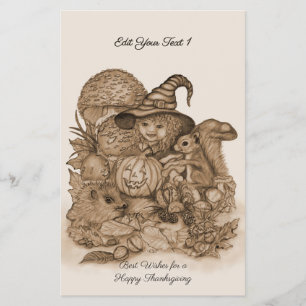 Best Wishes for a Happy Thanksgiving Flyer