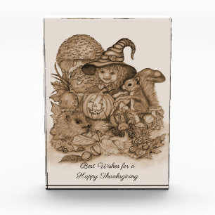 Best Wishes for a Happy Thanksgiving Photo Block