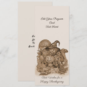 Best Wishes for a Happy Thanksgiving Program