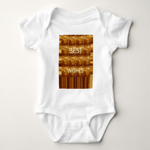 Best Wishes From Lovely Africa African Culture art Baby Bodysuit