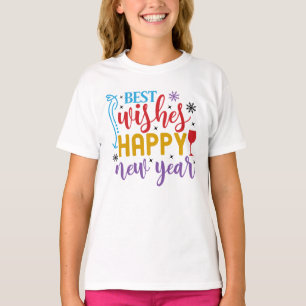 Best Wishes Happy New Year Design-80967 T-Shirt
