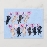 Best Wishes Labradors Painting