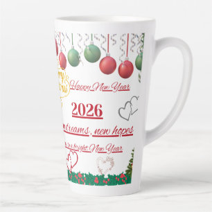 Best Wishes New Year Cup