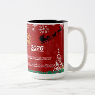 Best Wishes New Year Cup