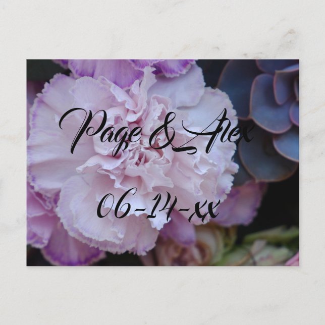 Best Wishes Newly Weds Wedding Destiny's Destiny P Postcard (Front)