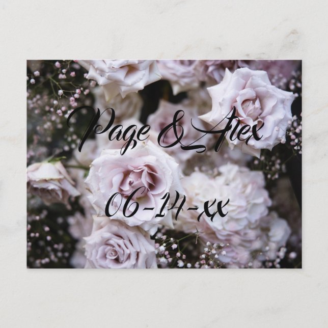 Best Wishes Newly Weds Wedding Destiny's Destiny P Postcard (Front)