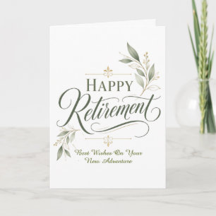 Best Wishes On Your New Adventure Card