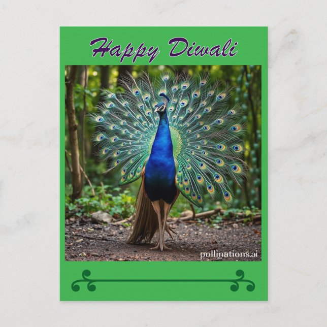 Best wishes postcard (Front)