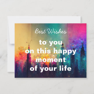 Best Wishes Postcard