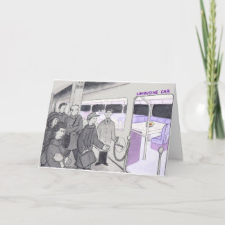 Best Wishes to a Subway Commuter Card