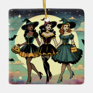 Best Witches Ceramic Ornament