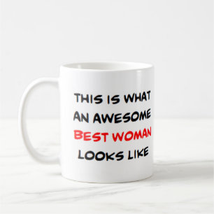 best woman, awesome coffee mug