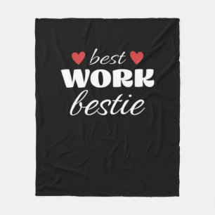 Best Work Bestie Classic Fleece Blanket