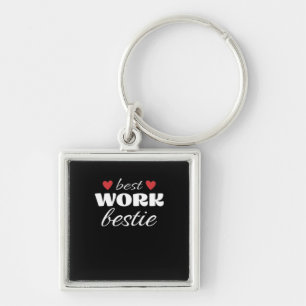 Best Work Bestie Classic Key Ring