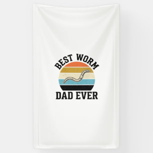 Best Worm Dad Ever Vintage Worm Shirt Design_1 Banner