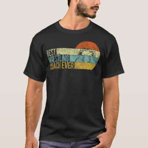 Best Wrestling Coach Scholastic Wrestling Folkstyl T-Shirt