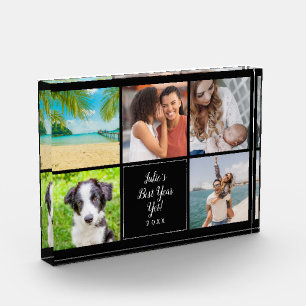 Best Year Yet Modern Collage 5 Photo Block