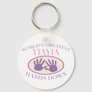 Best YiaYia Hands Down T-shirt Key Ring
