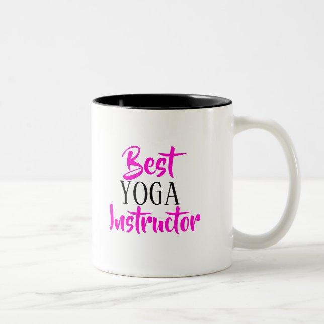 Best YOGA instructor mug (Right)