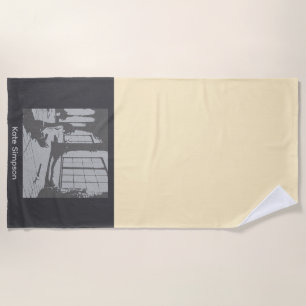 Best Yoga Teacher Ever Beach Towel