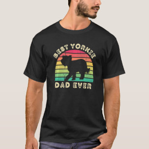 Best Yorkshire Terrier Dad Ever for men fathers da T-Shirt