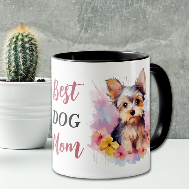 Best Yorkshire Terrier Dog Mum Mug (Creator Uploaded)