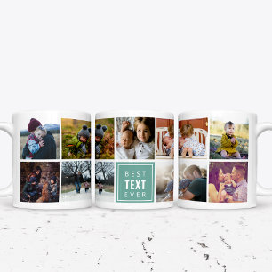 Best "Your Text Here" Ever Custom Photo Large Coffee Mug