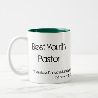 Best Youth Pastor Two-Tone Coffee Mug