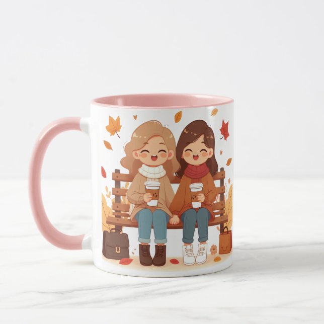 Beste Freundinnen-Tasse  Mug (Left)