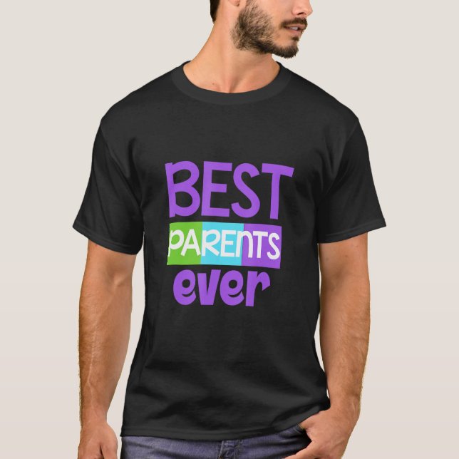 Bester Parent Mum Mother Dad Father T-Shirt (Front)