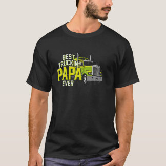 Bester Truckin Papa aller Trucker Trucker Papa Fat T-Shirt