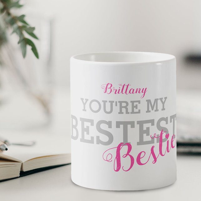 Bestest Bestie| Cute Bestie BFF Coffee Mug (Creator Uploaded)