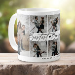 'Bestest Boyfriend' Couple Keepsake Photo Collage Coffee Mug<br><div class="desc">Surprise your boyfriend with a thoughtful keepsake that celebrates your love! Our photo collage coffee mug is the perfect gift idea for any occasion, featuring eight of your favourite pictures of you and your special someone. With script text that reads "Bestest Boyfriend, " this personalised mug will make him feel...</div>