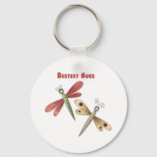Bestest Bugs (dragonflies) Key Ring
