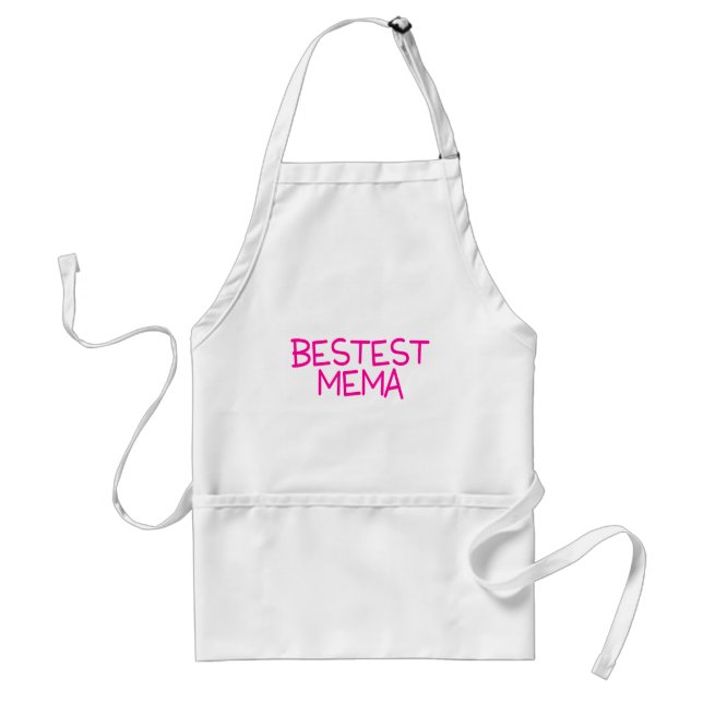 Bestest Mema Standard Apron (Front)