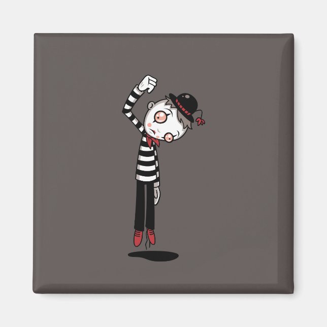 Bestest Mime Ever Magnet (Front)