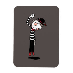 Bestest Mime Ever Magnet
