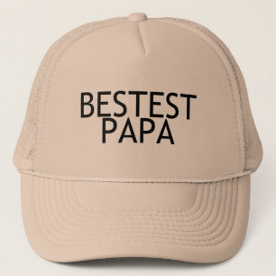 Bestest Papa Trucker Hat