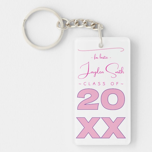 Bestie Acrylic Keychain (Front)