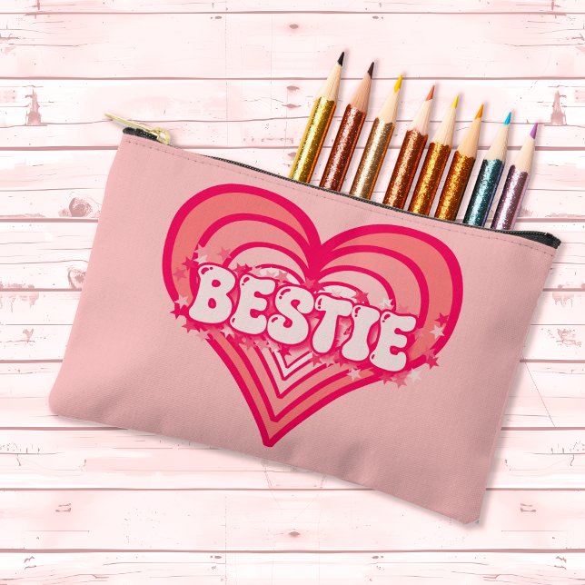 Bestie Bright Cutie Pink Heart Bag (Creator Uploaded)