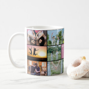 "Bestie Forever! 14-Photo Collage Coffee Mug" Mug
