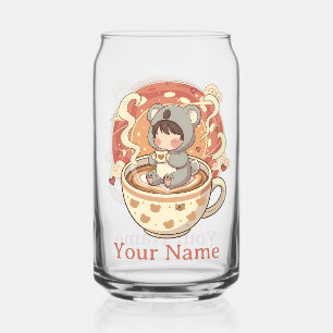 Bestie Friendship Chibi Koala Gift Mug Can Glass