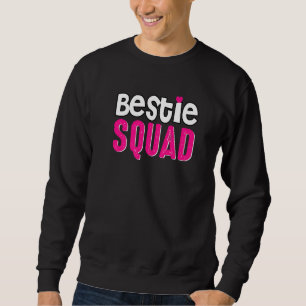 Bestie Squad Best Friend Bff Matching Couple Love Sweatshirt