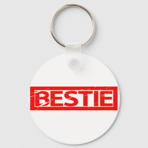 Bestie Stamp Key Ring